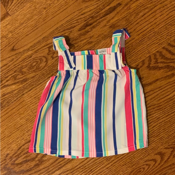 Carter's Other - Carter’s Striped Sleeveless Blouse